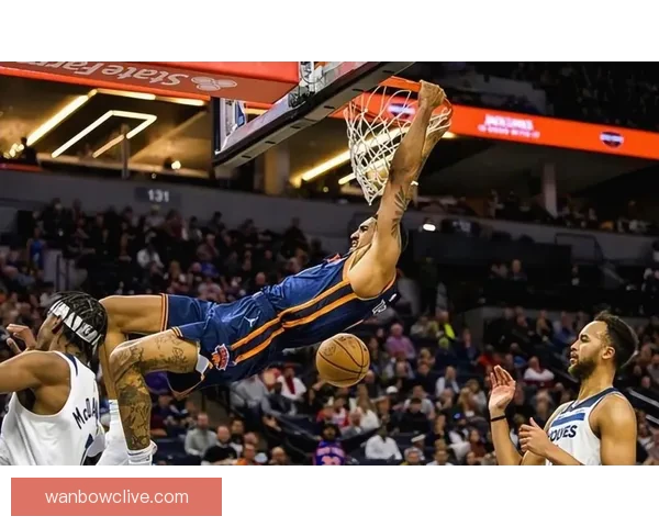 亚历山大三十分雷霆三季横扫尼克斯稳坐西部榜首布伦森空砍三十二