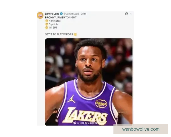 詹姆斯盛赞布朗尼具备NBA实力：我们家做事从不敷衍